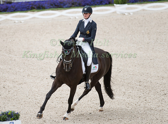 Jorinde Verwimp (BEL) and Wendor taking part in the Prize of VUV - Vereinigte Unternehmerverbände Aachen Prix St. Georges CDI4*