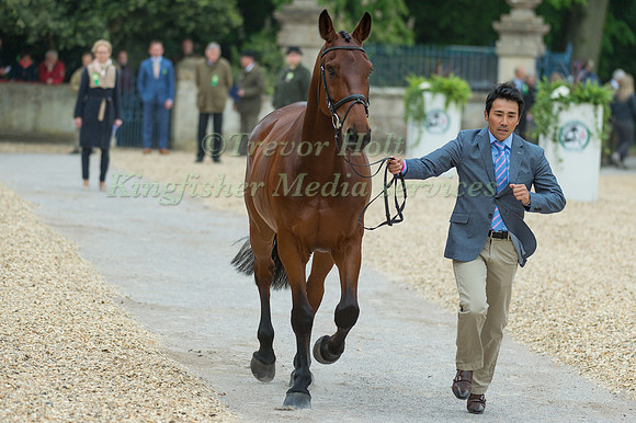 Yoshiaki Oiwa JAPAN and The Duke of Cavan at the Final  Horse Inspection of the 2017 Mitsubishi Motors Badminton Horse Trials