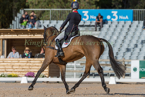ROSALIND CANTER (GBR) AND  ZENSHERA