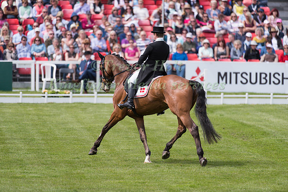 Hanne Wind Ramsgaard of Denmark riding Vestervangs Arami