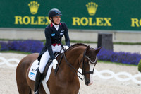 Ingrid Klimke (GER) and Geraldine 189  taking part in the Prize of VUV - Vereinigte Unternehmerverbände Aachen Prix St. Georges CDI4*