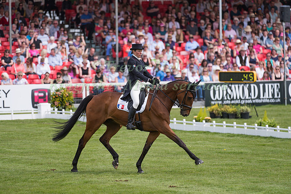 Helene Vattier of France riding Quito de Baliere
