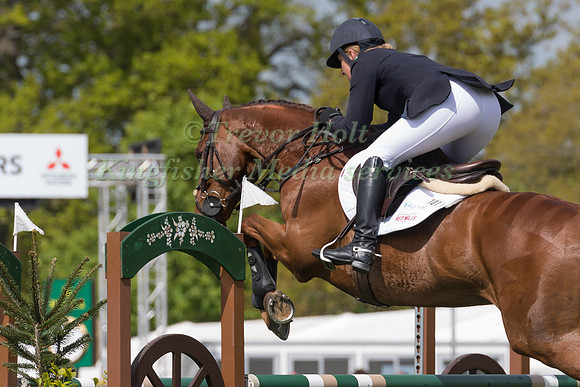 Kristina Cook (GBR) and  Billy The Red