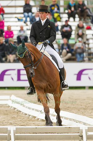 Sam Watson and Horseware Bushman