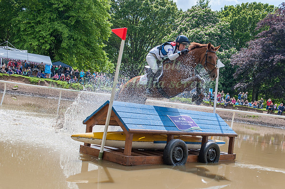 Kristina  Cook (GBR)  riding Billy The Red