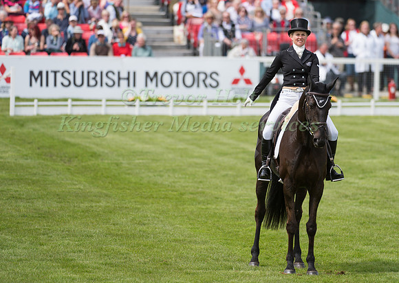 Jonelle Price of New Zealand riding Classic Moet