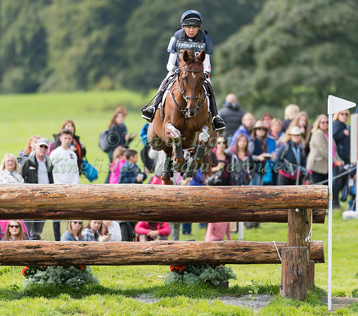 LOUISE HARWOOD (GBR) AND OMARD MICKEY TWO