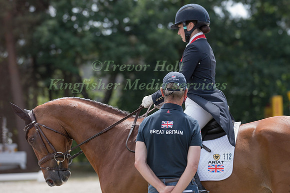 LAURA COLLETT (GBR) AND MR. BASS
