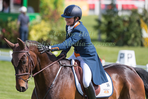 Alice Naber-Lozeman of Holland riding Harry Belafonte