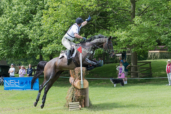 ANDREAS OSTHOLT (GER) RIDING SO IS ET TAKING PART IN THE CROSS COUNTRY PHASE OF THE CICO THREE STAR AT THE 2017 HOUGHTON INTERNATIONAL HORSE TRIALS