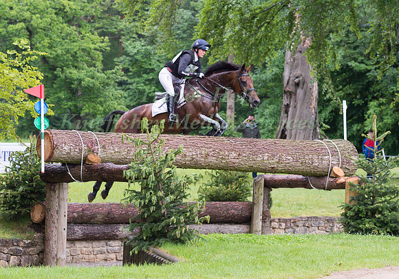 PIGGY FRENCH (GBR) AND VANIR KAMIRA TAKING PART IN THE CROSS COUNTRY PHASE OF THE  CCI THREE STAR COMPETITION AT THE 2017 EQUI-TREK BRAMHAM INTERNATIONAL HORSE TRIALS