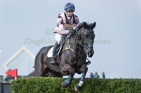 Georgie Spence  riding Billy Ball