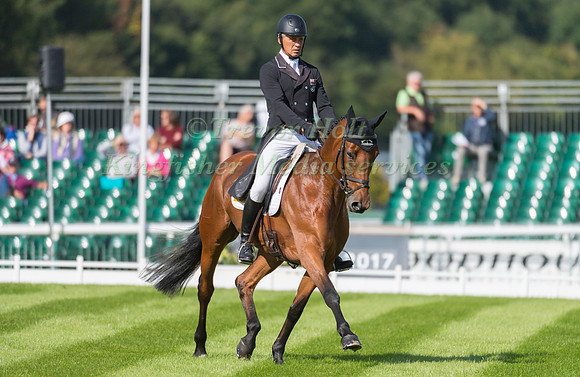 Andrew  Nicholson (NZL) and Qwanza