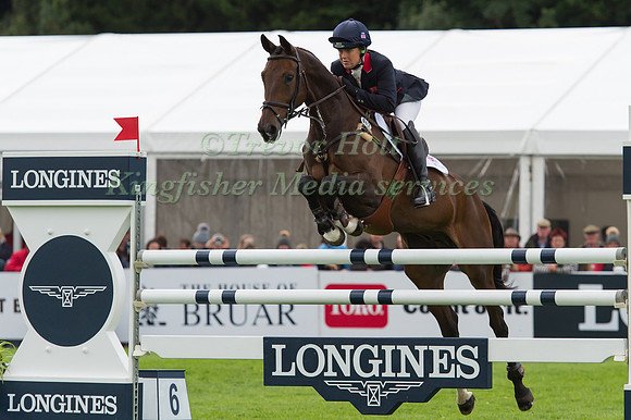 Pippa Funnell of Great Britain riding Sandman 7