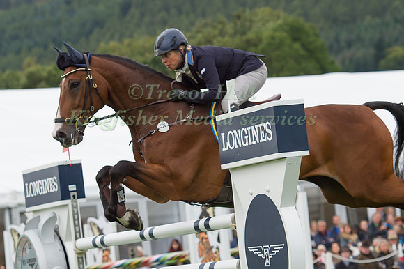 Anna Nilsson of Sweden riding Luron