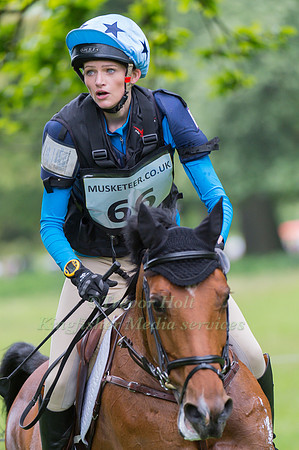 Victoria  Hanson (GBR) riding  Camblin Daisy