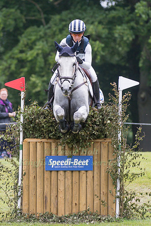 CAROLINE  POWELL (NZL) AND UP UP AND AWAY TAKING PART IN THE CROSS COUNTRY PHASE OF THE  CCI THREE STAR COMPETITION AT THE 2017 EQUI-TREK BRAMHAM INTERNATIONAL HORSE TRIALS