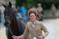 Beanie Sturgis (GBR) and Lebowski at the first Horse Inspection of the 2017 Mitsubishi Motors Badminton Horse Trials