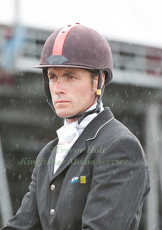 Paul Tapner Before his Showjumping Round