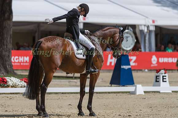 INGRID KLIMKE (GER) AND HORSEWARE HALE BOB OLD