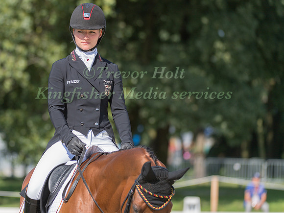 JULIA KRAJEWSKI (GER) AND SAMOURAI DU THOT