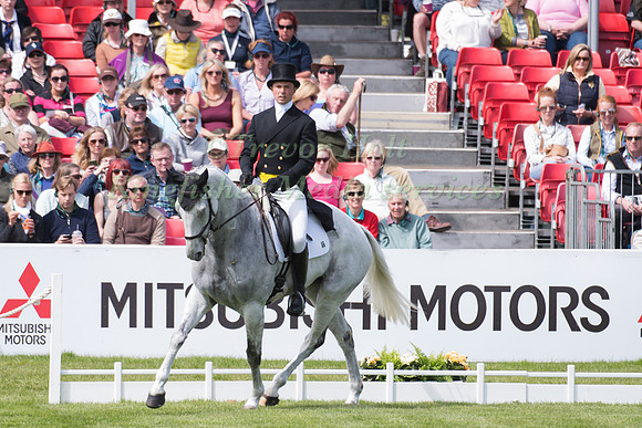 Harry Dzenis of Great Britain  riding Xam