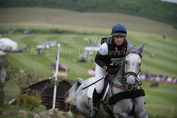 Charlotte East (GBR) riding Clear Dawn