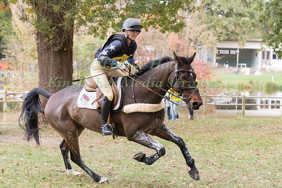 Lissa GREEN  (GBR) AND HOLLYFIELD