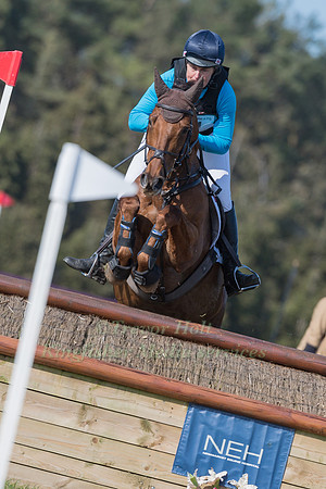 KRISTINA COOK RIDING BILLY THE RED