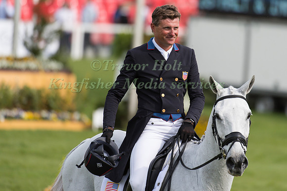 Boyd Martin of the United States of America riding Cracker Jack