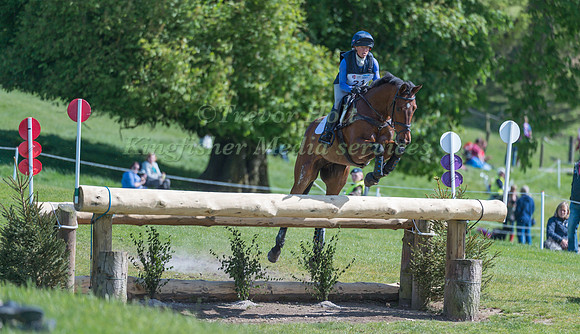 ROSALIND CANTER (GBR) RIDING  ZENSHERA COMPETING IN THE CROSS COUNTRY PHASE OF THE  EVENT RIDERS MASTERS COMPETITION AT THE  2017 DODSON AND HORRELL CHATSWORTH INTERNATIONAL HORSE TRIAL.