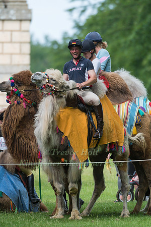ANDREAS OSTHOLT PREPARES FOR THE CAMEL RACING AT THE 2017 HOUGHTON INTERNATIONAL HORSE TRIALS