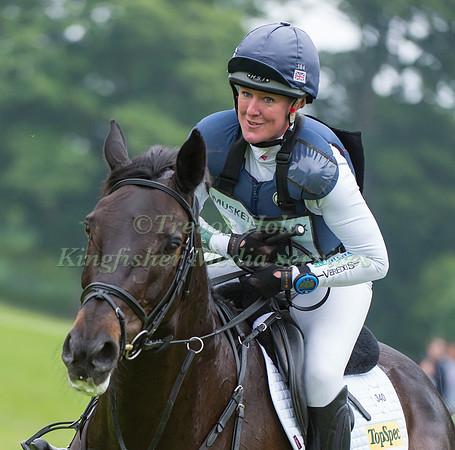 Nicola  Wilson (GBR) riding  Annie Clover