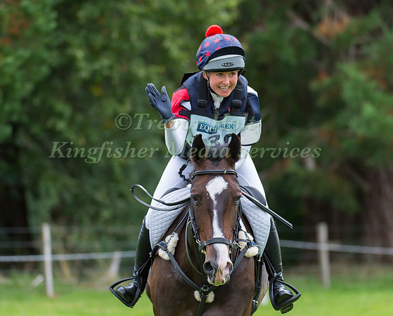 KIRSTIN BAMFORD (GBR) RIDING GUMMYS TWINKELING