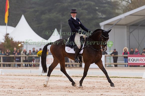 FLORA HARRIS (GBR) AND BAYANO