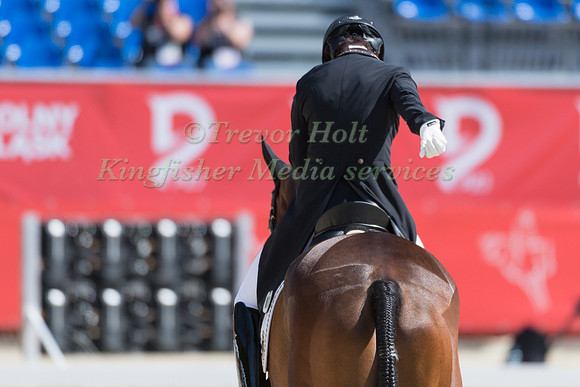 BETTINA HOY (GER) AND SEIGNEUR MEDICOTT
