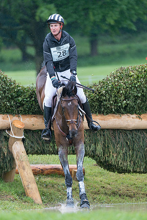 JESSE  CAMPBELL (NZL) AND CLEVELAND TAKING PART IN THE CROSS COUNTRY PHASE OF THE  CCI THREE STAR COMPETITION AT THE 2017 EQUI-TREK BRAMHAM INTERNATIONAL HORSE TRIALS
