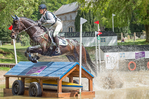 Kathryn  Robinson (CAN)  riding Let It Bee