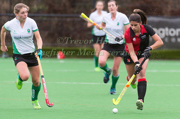 Lilly Wolstenholme of Bowden Hghtown and Lizzie Neal of Canterbury