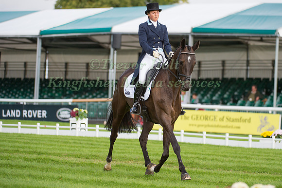 KIRSTY JOHNSTON (GBR) RIDING OPPOSITION DETECTIVE