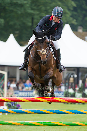 Gemma Tattersall (GBR) riding Chico Bella P
