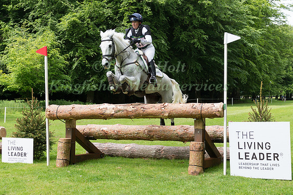PIPPA FUNNELL (GBR) RIDING BILLY THE BIZ TAKING PART IN THE CROSS COUNTRY PHASE OF THE CICO THREE STAR AT THE 2017 HOUGHTON INTERNATIONAL HORSE TRIALS