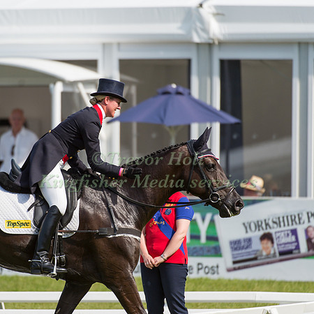 Nicola Wilson (GBR) riding Bulana