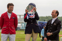 IZZY TAYLOR, PAUL TAPNER AND TIM PRICE ON THE WINNERS PODIUM OF THE BETA CIC THREE STAR