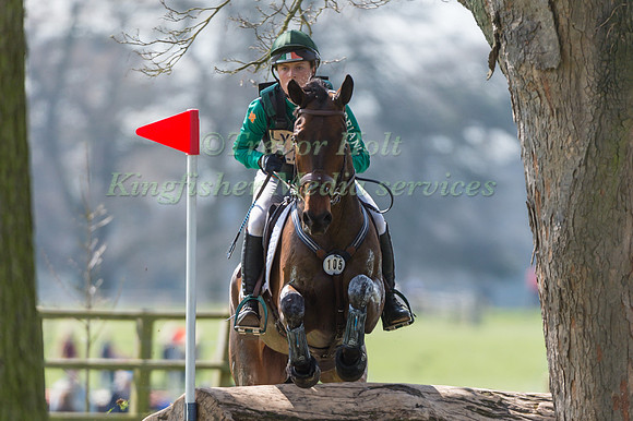 CAMILLA SPEIRS (IRL) RIDING  PORTERSIZE JUST A JIFF