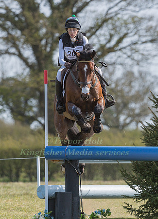 EDIE CAMPBELL RIDING FIREBALL F