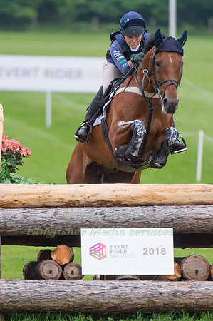 Polly Stockton (GBR) riding Imperial Trump
