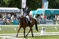ALICIA HAWKER (GBR) AND CHARLES RR TAKING PART IN THE DRESSAGE PHASE OF THE  UNDER 25 CCI THREE STAR COMPETITION AT THE 2017 EQUI-TREK BRAMHAM INTERNATIONAL HORSE TRIALS