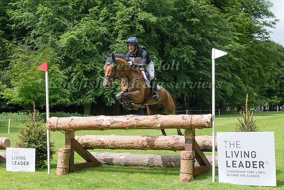 OLIVER TOWNEND (GBR) RIDING COOLEY SRS TAKING PART IN THE CROSS COUNTRY PHASE OF THE CICO THREE STAR AT THE 2017 HOUGHTON INTERNATIONAL HORSE TRIALS