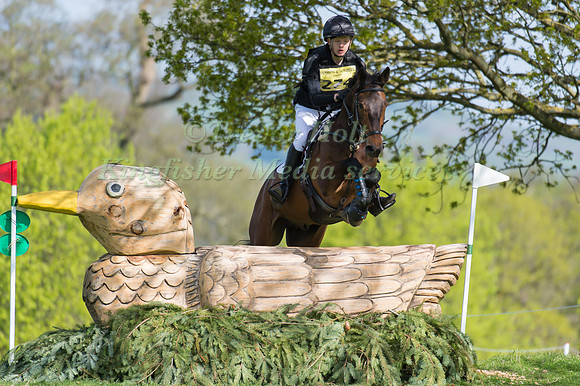 Archie Lowe (GBR) riding Merrywell Cavalier